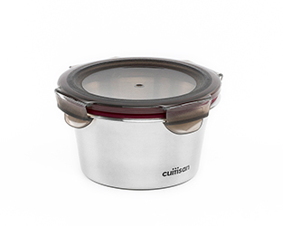 boite ronde inox alimentaire